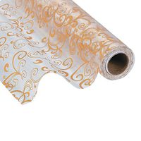Gold & Silver Reversible Organza Roll
