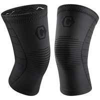 CAMBIVO 2 Pack Knee Brace, Knee Compression Sleeve Support for Men and Women, Running, Hiking, Arthritis, ACL, Meniscus Tear, Sports, Home Gym (Mid Night,XX-Large)