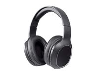Monoprice BT-200 Bluetooth Over Ear Headphone - Black, Lightweight, Designed for Comfort, On Ear Controls & Built-in Microphone