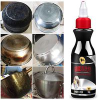 Matoen Metal Surface Rust Remover Multi Purpose Cleaner Kitchen Pot Bottom Stainless Steel Cookware Cleaner and Polish Copper Cleaner Remove Stains Tarnish (100ML)