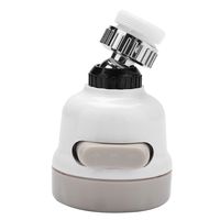 Faucet Head - Delaman 360° Rotatable ABS Faucet Spray Head Tap, Splash Filter Nozzle, 3 Modes Adjustment