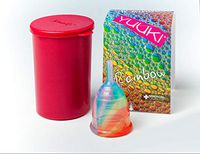 Yuuki Menstrual Cup - Rainbow Jolly Small + Infuser Box + Small Gift