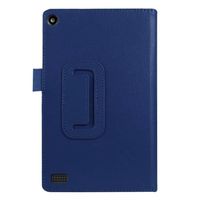 WensLTD Clearance! Premium Leather Case Stand Cover For Amazon Kindle Fire HD 7 2015 Tablet (Dark Blue)