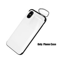 Ouniman 2-in-1 Silicone Case Compatiable with iPhone Xs Max 6.5 inch, Liquid Silicone Case with Earphone Earbuds Case Shockproof Full Body Gel Rubber Cover Compatible with Airpods 1/2, 2019 (White)