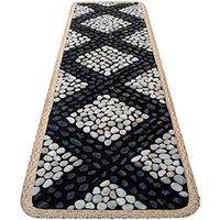 EliteShine Massage Mat Christmas Gift for Daddy New Year Gift for Mom Health Care Pad Bathroom Mat Kitchen Rug Foot Massage Leg Massage Garden Pave Way Natural Pebble Stones Mat