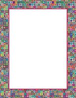 Geographics Art Mosaic Letterhead, 8.5"x11, 100/Pack (48447)
