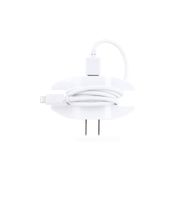 Kikkerland USB Wrap and Charge Wall Adapter (US115-WH)