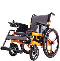Electric Wheelchair Foldable Portable, The Longest Drive 20km20A Lithium Battery 24-inch Wheel, Two Modes for The Elderly Disabled