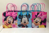 Disney Mickey and Minnie Mouse Party Favor Goodie Small Gift Bags 12