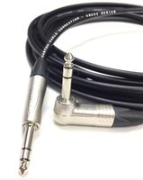 50 Foot 1/4 Inch (6.35mm) TRS to 1/4 Inch (6.35mm) TRS - Canare Star Quad Balanced Microphone Cable by Custom Cable Connection