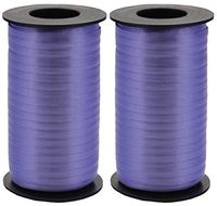 2-Pack - Berwick Splendorette Crimped Curling Ribbon, 3/16-Inch Wide by 500-Yard Spools, Periwinkle