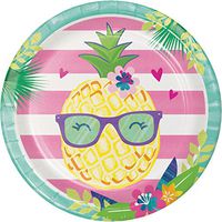 Pineapple Party Paper Plates, 24 ct