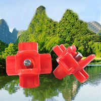 ❤Ywoow❤ 🍀 5 Pack Horizontal Side Mounted Drip Free Spring Loaded Chicken Drinker Nipples