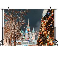 Countia Christmas Printed Background Cloth Photography Props Wall Art Decoration Backgrounds