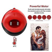 IOGHO Male Toys Fully Automatic Sucking Cup Man's Toy Sucking Vibration Massage Device Great Gift Relax Body for Men LING