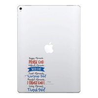 FINCIBO 5 x 5 inch in Happy Moments Removable Vinyl Decal Stickers for iPad MacBook Laptop (Or Any Flat Surface)