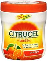 Citrucel - Fiber Supplement - Orange Powder - 16 oz. 2 Gram Strength - Methylcellulose