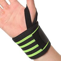 Goodfans Gym Wrist Band Brace Adjustable Wrist Wrap Support Stabilizer with Thumb Loops Wrist Arthritis Pain Protection Straps