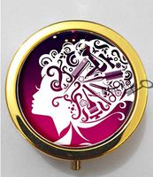 BlackKey I'm A Hair Stylist, I Will Cut You 3-Compartment Decorative Pocket Gift Box Case Organizer for Pill, Color 2 -505