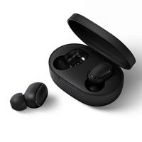Xiaomi Redmi Airdot Wireless Earphone Bluetooth 5.0 Stereo Earbuds Charging Case Mini Headphones Sweatproof Sport in-Ear Earphones Black