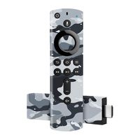 MightySkins Skin Compatible with Amazon Fire TV Stick 4K - Gray Camouflage | Protective, Durable, and Unique Vinyl Decal wrap Cover | Easy to Apply, Remove, and Change Styles | Made in The USA