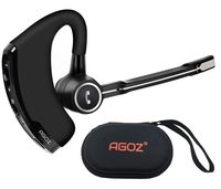 Agoz Bluetooth Headset, Wireless Bluetooth Earpiece For iPhone 11 XS Max XR X 8 PLUS 7 6S, Samsung Galaxy S10 Plus S10e Note 10 9 8 S9 S8 J7 A10e, LG Stylo 5 4,G8 G7 V40, Google Pixel 3A XL,OnePlus 6T
