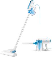 MOOSOO Vacuum Cleaner Corded 17KPa Suction Stick Vacuum 2 in 1 Handheld Vacuum for Hard Floor with 2-Pack HEPA Filters, D600