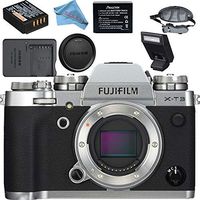 Fujifilm X-T3 26.1 Megapixel Mirrorless Digital Camera Silver Bundle