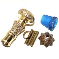 Walking Cane Beautiful Handle Walking Folding Stick with Brass Handle for Men and Women, Affordable Gift Decorative Walking Cane Fashion Statement for Men/Women/Seniors/Gran