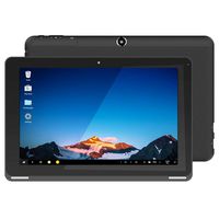 YUNTAB 10.1 inch Android 2 in 1 Tablet, Allwinner A64 64-bit Quad Core CPU, 1GB RAM, 16GB ROM, Support Keyboard, with HDMI Port, Dual Camera GPS, WiFi, IPS 1280800 Touch Screen (Black)