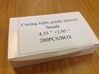 Hot Sale and Widely Used Dental Disposable Sleeves Plastic Covers for 9-11mm LED Light Curing Tips with 200pcs/box Sold by Oubo Dental