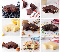 EAT ME Guilt Free 9 Flavor Variety 1 of Each of The 9 Flavors Including Lemon and Blueberry