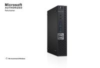 Dell OptiPlex 3040 Micro Business Desktop PC, Intel Core i3 6100T 3.2 GHz, 8 GB DDR3L, 256 GB SSD, WiFi, BT, DP, HDMI, Windows 10 64 Bit-Multi-Language Supports English/Spanish/French(Renewed)