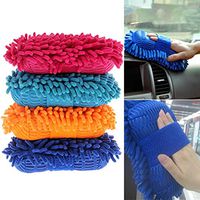 Microfiber Chenille Car Vehicle Care Washing Brush Sponge Cleaner Cleaning Glove