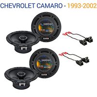 Compatible with Chevy Camaro 1993-2002 Factory Speaker Replacement Harmony (2) R65 Package New