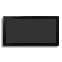 DEMCiflex Dust Filter for NCASE M1 Version 1, Bottom, Black Frame/Black Mesh