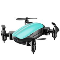 GuGio Mini Drone with HD Camera, App Control, One Key Start/Landing, Headless Mode, Pocket Drone for Beginner(Blue)