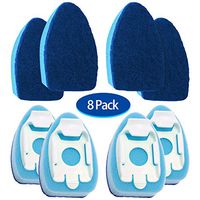 8 Pieces Dish Wand Refills Sponge Heads Dish Brush Sponge Pads Wash Wand Replacement Sponge for Kitchen Room Cleaning Supplies