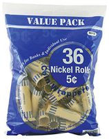 BAZIC Nickel Coin Wrappers (36/Pack)