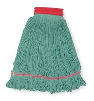 Tough Guy Cotton/Synthetic Blend Antimicrobial Looped-End Wet Mop, 1 EA - 1TYV6, (Pack of 2)