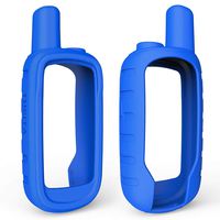 TUSITA Case for Garmin Alpha 100 - Silicone Protective Cover - Handheld GPS Accessories (Blue)