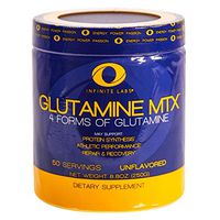 Infinite Labs Glutamine Powder, 8.8-Ounce, 250 Grams, 50 Servings