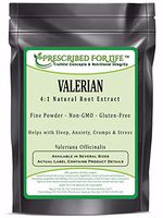 Valerian - 4:1 Natural Root Powder Extract (Valeriana officianalis), 1 kg