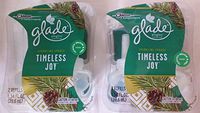 4 Glade Timeless Joy Sparkling Spruce Scented Oil Refill Limited Edition 2 Packs