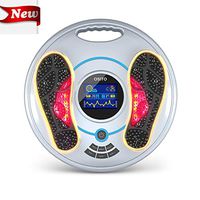 EMS & TENS Electric Foot Massager-FDA Approved Foot Circulation Machine, Foot Energizer-Relieve Feet, Legs & Ankles Pain, 99 Intensity Levels and 25 Different Massage Modes (New)