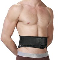 Neotech Care Magnetic Heat Lower Back Brace - Self Heating Lumbar Support Belt - Tourmaline + Magnets Fabric - Waist/Pain Relief (Beige, S)