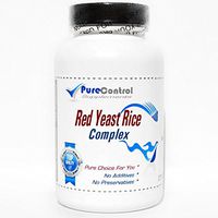 Red Yeast Rice Complex with Coq10 and Policosanol // 180 Capsules // Pure // by PureControl Supplements