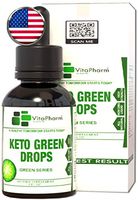 Keto Green Drops by VitaPharm Nutrition | Advanced Diet Drops for Men and Women | Simply Works with All Diets Including Keto (Ketogenic) to Speed Up Ketosis | Ultra High Potency 2 Fl oz