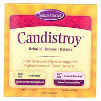 Natures Secret Candistroy Kit 60 Tablets Each - 120 Tablets