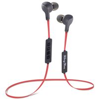 Bluetooth Earbuds Kingyou Wireless Sports Headphones Super Comfort in Ear Magnetic Earphones with Built in Microphone Sweatproof for Gym Workout Running Jogging 8 Hours Play time (Red & Black)